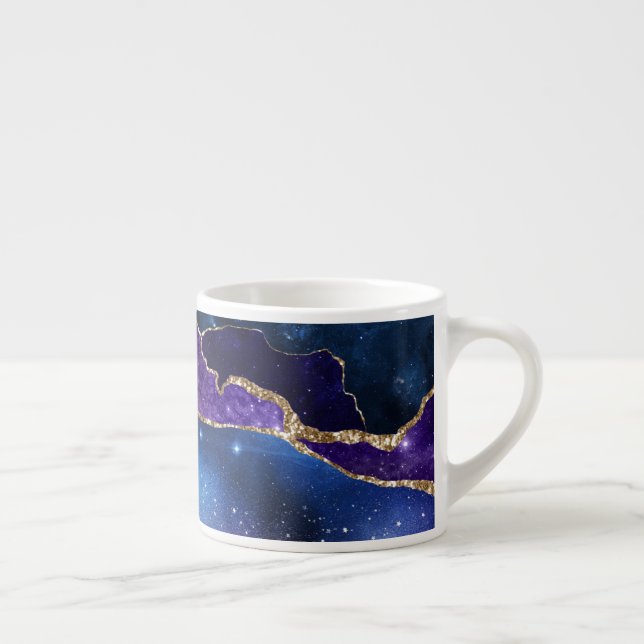 Galaxy Agate Series Design 13  Espressomugg (Höger)