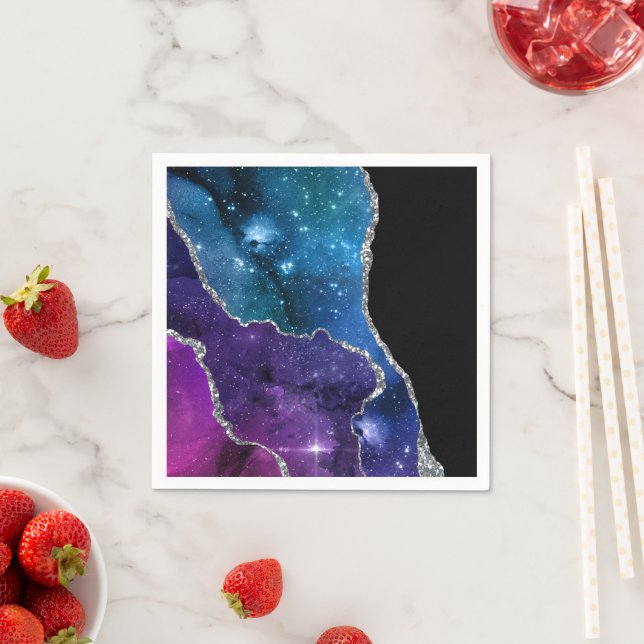Galaxy Agate Series Design 23 Pappersservett (Insitu)