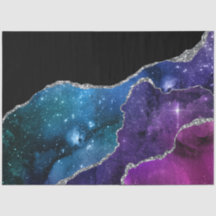Galaxy Agate Series Design 23 vävnadspapper