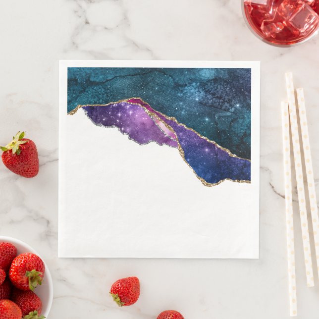 Galaxy Agate Series Design 6 Pappersservett (Insitu)