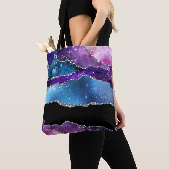 Galaxy Agate Series Design 7 Tygkasse (Närbild)