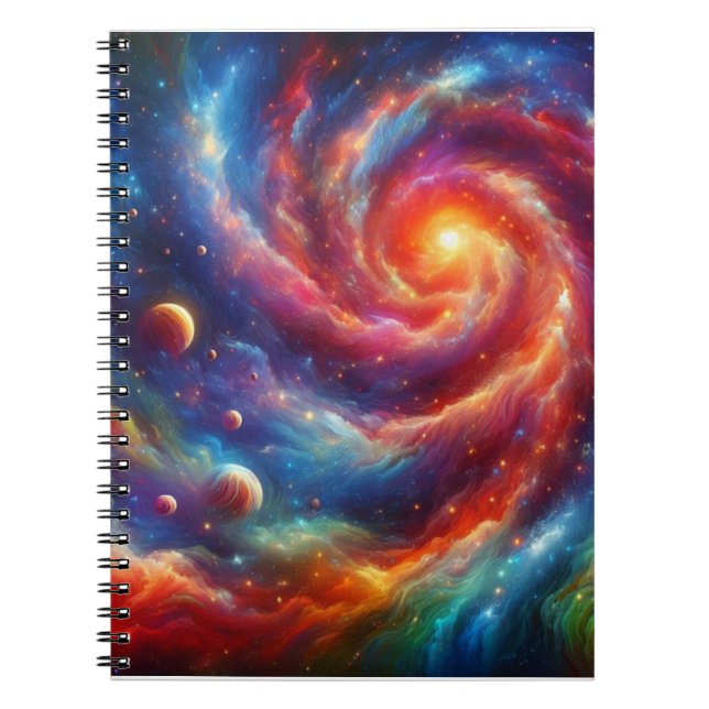 Galaxy Anteckningsbok (Framsidan)