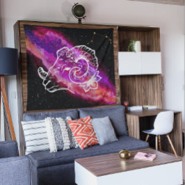 Galaxy Aries Constellation Namn Zodiac Sign