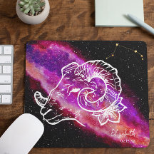 Galaxy Aries Constellation Namn Zodiac Sign
