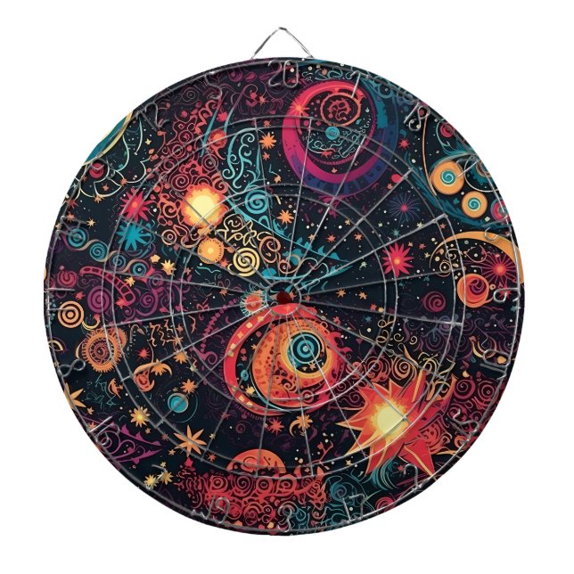 Galaxy Art Dartboard Darttavla (Framsidan)