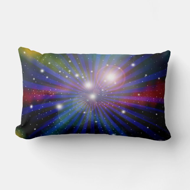 Galaxy Art Design Abstrakt 24 Lumbarkudde (Framsida)