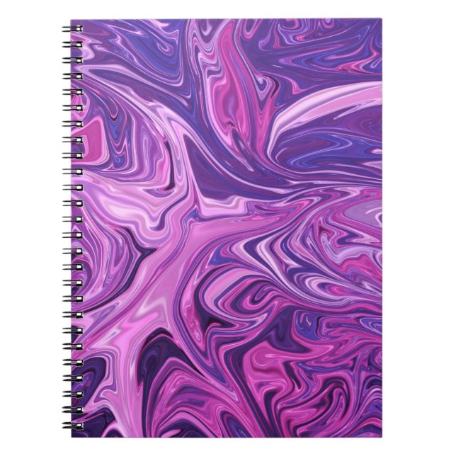 Galaxy art mönster anteckningsbok (Framsidan)