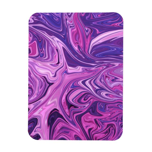 Galaxy art mönster magnet (Vertikal)