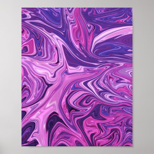 Galaxy art mönster poster (Framsidan)