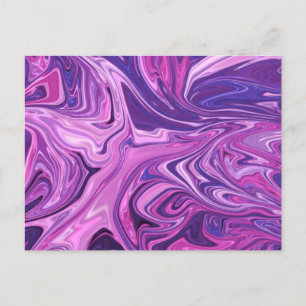 Galaxy art mönster vykort