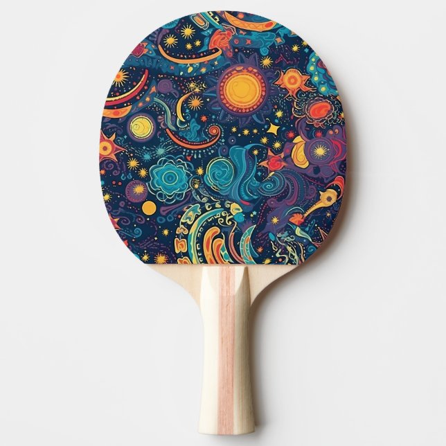 Galaxy Art Ping Pong Paddle Pingisracket (Framsidan)