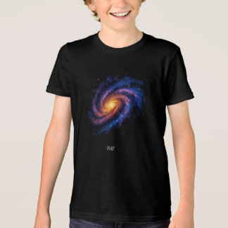Galaxy Artwork - Cosmic Spiral Space Illustration T Shirt