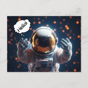 Galaxy Astronaut vykort