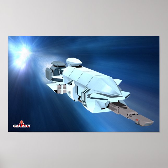 Galaxy Avalon Render Poster (Framsidan)