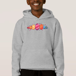 Galaxy Äventyr Hoodie Astronaut Space T Shirt