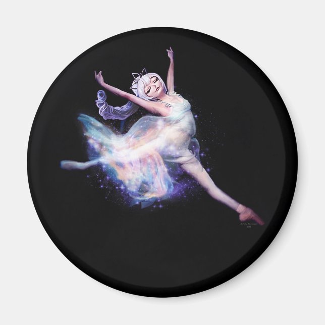 Galaxy Ballet Magnet (Framsidan)