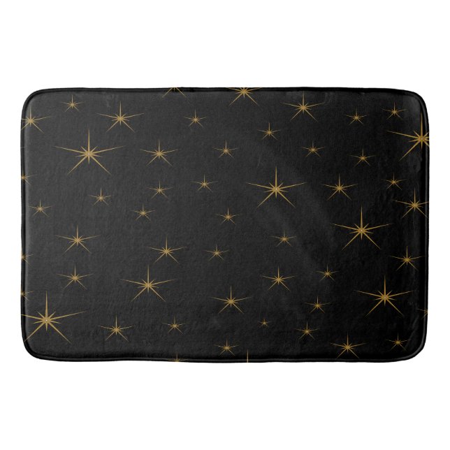 Galaxy Bath Mat (3 storlekar) Badrumsmatta (Framsidan)