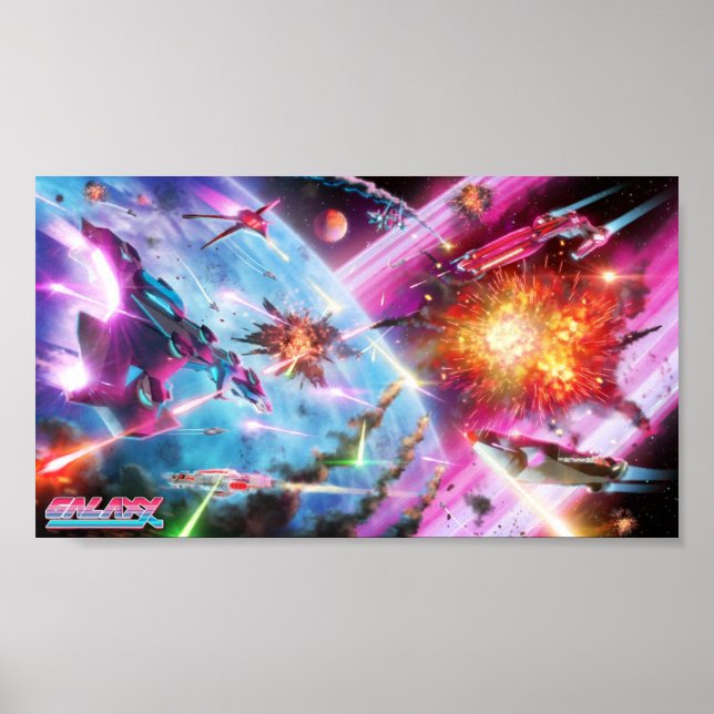 Galaxy Battle Poster (Framsidan)