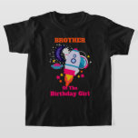Galaxy Birthday Shirt Space Brother T Shirt<br><div class="desc">Grattis till baby första födelsedag med denna speciella t-shirt,  speciell och personlig-design</div>