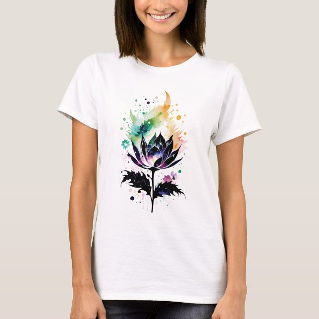 Galaxy Bloom T Shirt (Framsida)