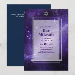GALAXY Boys PUB MITVAH:s inbjudan till Lila av rym