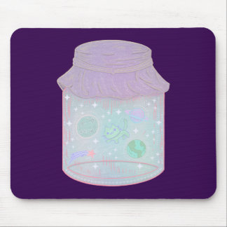 Galaxy Cat i en burk | Kawaii rymdkatkonst Musmatta
