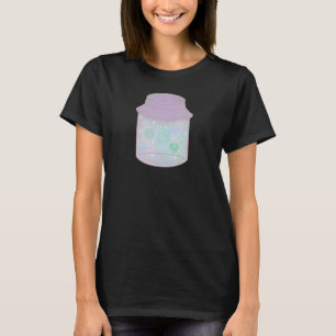 Galaxy Cat i en burk Kawaii rymdkattskonst T Shirt