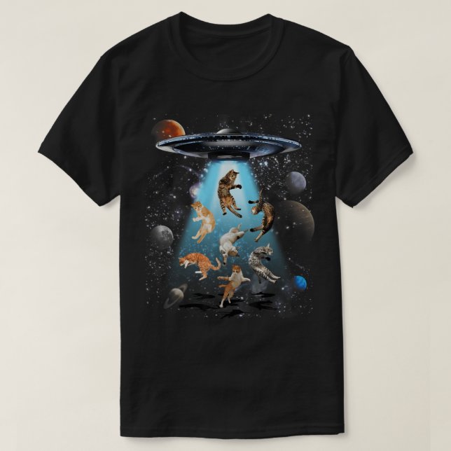 Galaxy Cat T Shirt (Design framsida)