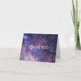 Galaxy Celestial Consellation Sky Elegant Wedding  Tack Kort