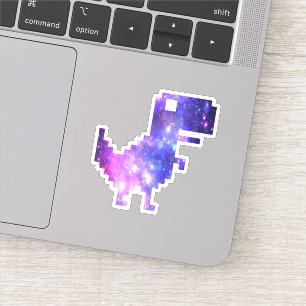 Galaxy Chrome T-Rex Klistermärken