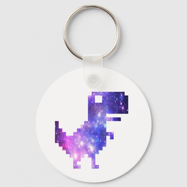  Galaxy Chrome T-Rex   Nyckelring (Framsida)