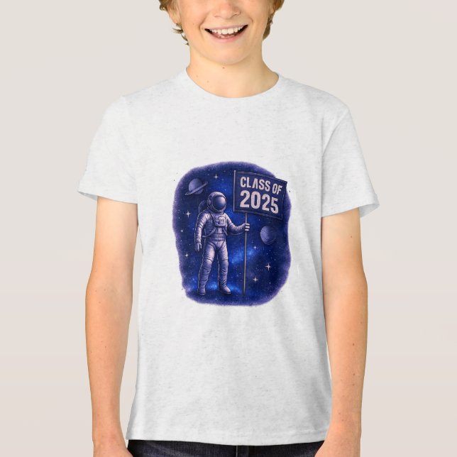 Galaxy Class of 2025 Cosmic Spirit Tee (Framsida)