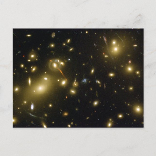 Galaxy Cluster 2 Vykort (Framsida)