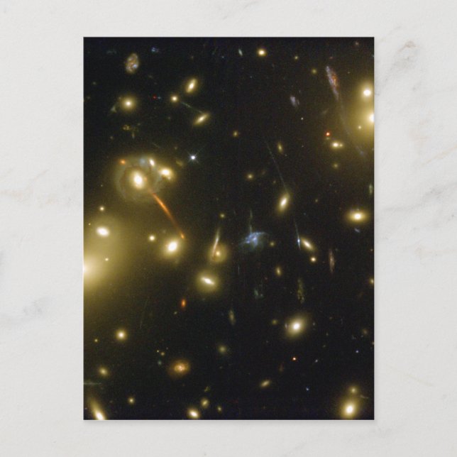 Galaxy Cluster 2 Vykort (Framsida)