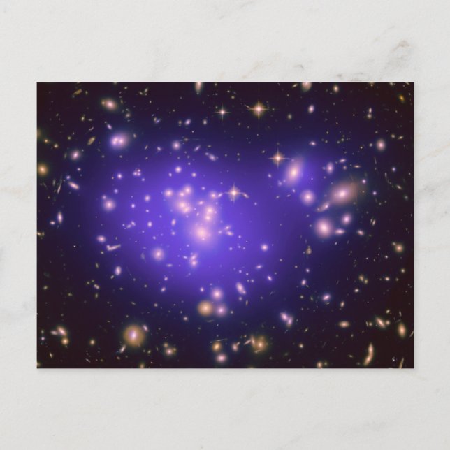 Galaxy Cluster Abell 1689 Vykort (Framsida)