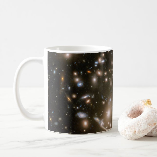 Galaxy Cluster Abell 370 Kaffemugg (Med munk)