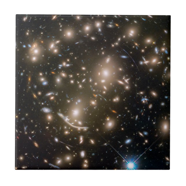 Galaxy Cluster Abell 370 Kakelplatta (Framsidan)