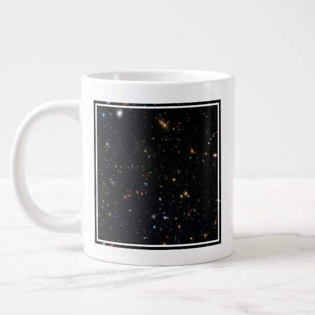 Galaxy Cluster Abell 370 Parallel Fält. Jumbo Mugg (Vänster)