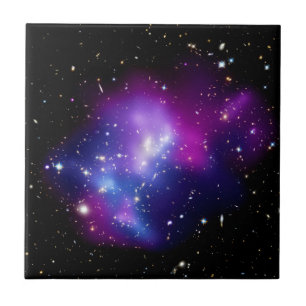 Galaxy Cluster MACS J0717 Rymden Photo Kakelplatta