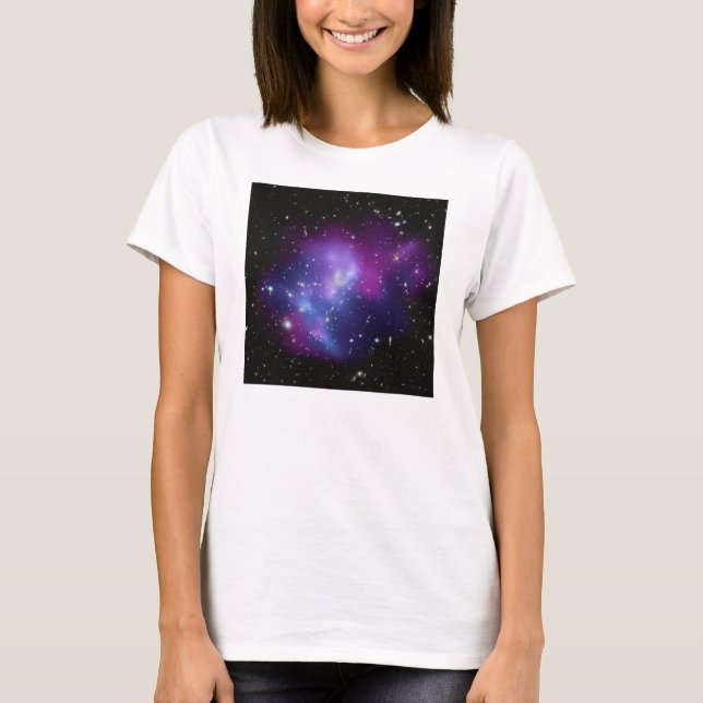 Galaxy Cluster MACS J0717 T Shirt (Framsida)