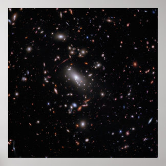 Galaxy Cluster MACS J1423 (NIRCam Image) Poster