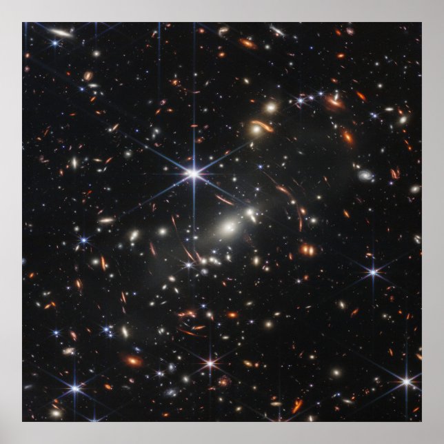 Galaxy Cluster Smacs 0723. Poster (Framsidan)