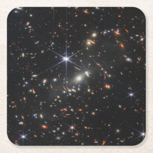 Galaxy Cluster Smacs 0723. Underlägg Papper Kvadrat
