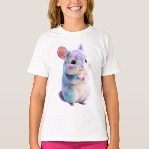 Galaxy Cotton Candy Chinchilla Barn T Shirt