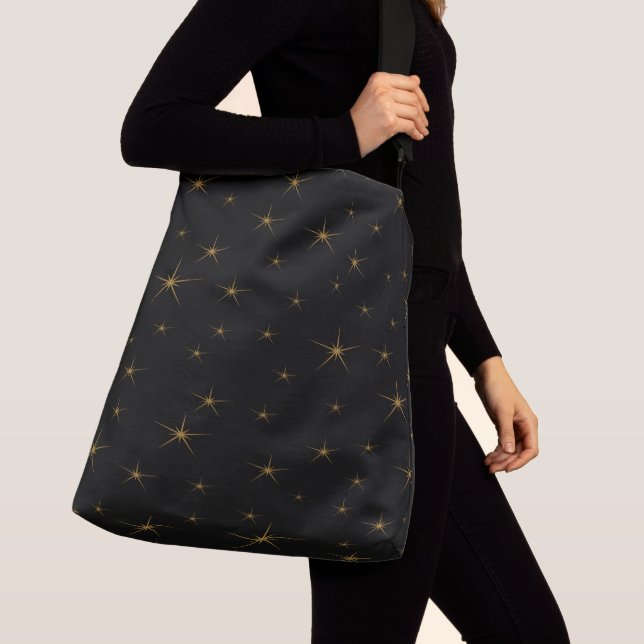 Galaxy Crossbody-väska (2 storlekar) Axelväska (Närbild)