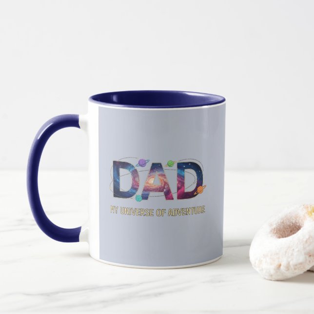 Galaxy Dad Universe Adventure Mugg (Med munk)