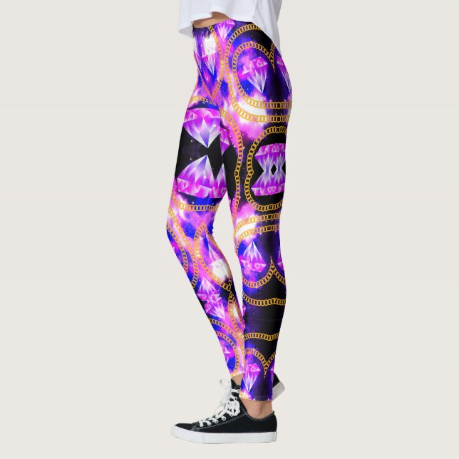 Galaxy Diamond Leggings (Vänster)