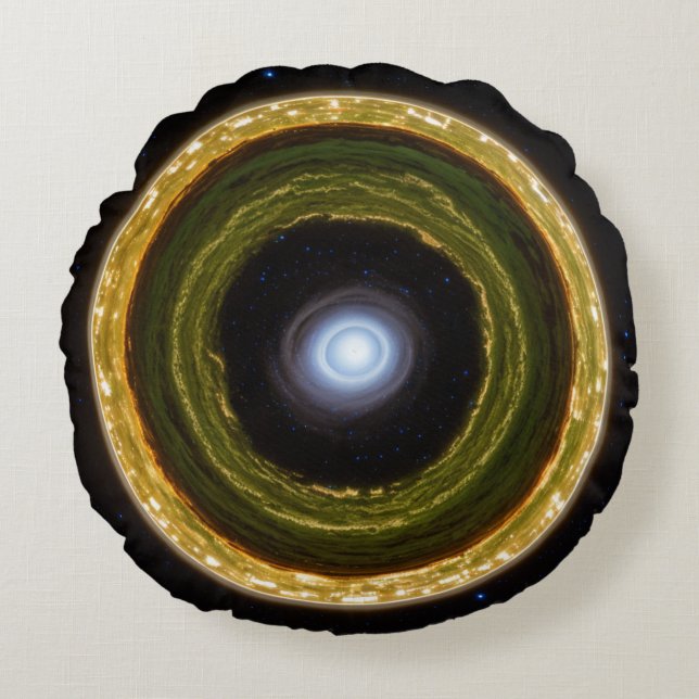 Galaxy Dream Cushion Rund Kudde (Framsidan)