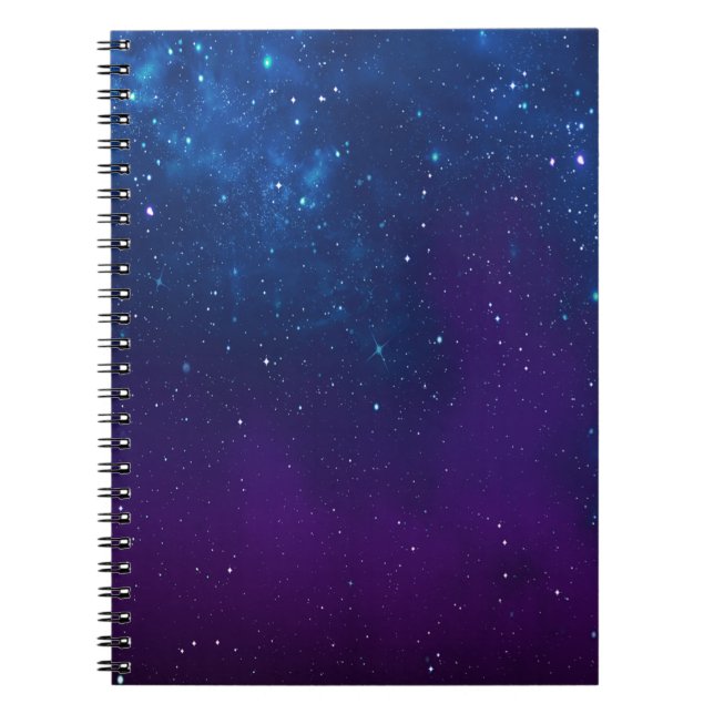 Galaxy Dream Notebook Anteckningsbok (Framsidan)