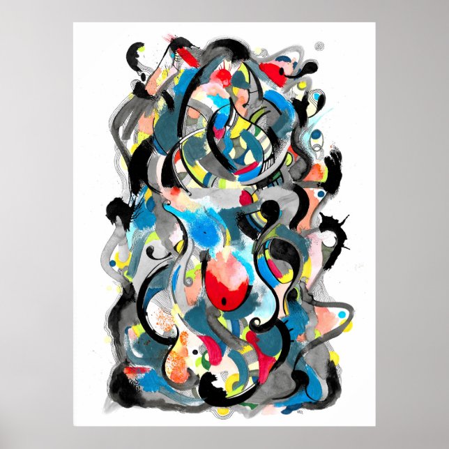 Galaxy-drömmålning Poster (Framsidan)